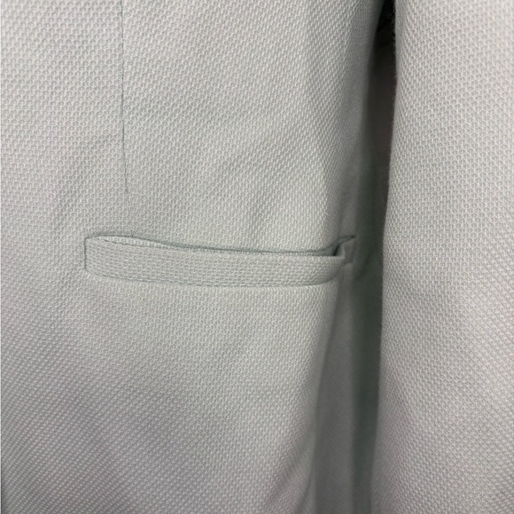 Zara women’s mint Green Double-Breasted long Blazer coat sz small preloved - Picture 15 of 16